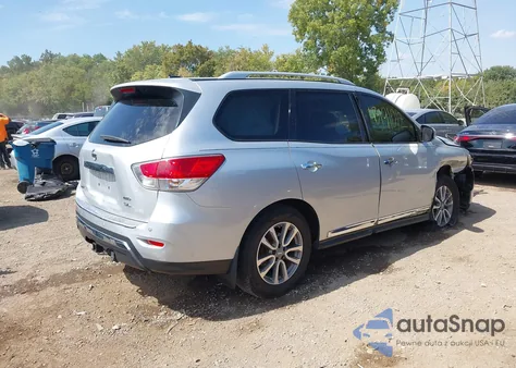 2014 Nissan Pathfinder Sl from USA, damaged, VIN 5N1AR2MM2EC671979